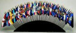 Desk Flag Fan Stand